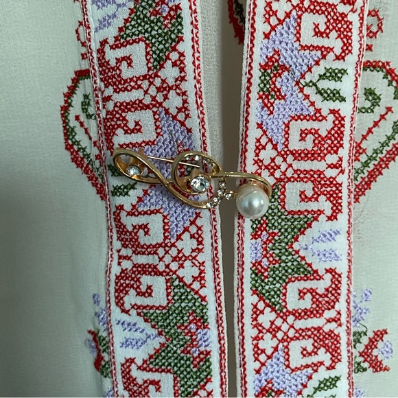 Traditional Sleeveless Jordanian Thobe unlined and lightweight - Picture 3 of 5